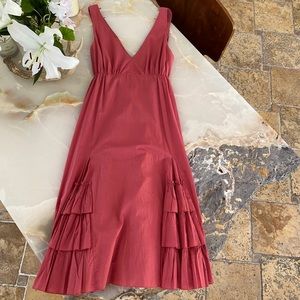 BCBG dress, rose colored